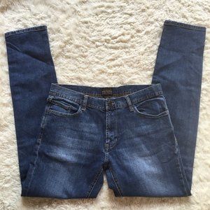 ZARA JEANS Collection Women's Straight Jeans Mid Rise Logo RN USA 773  Blue 34